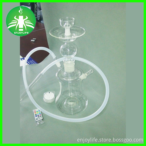Russian LED Hookah Glass Smoking Water Hookahs E Hookan